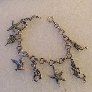 Sea charms bracelet
